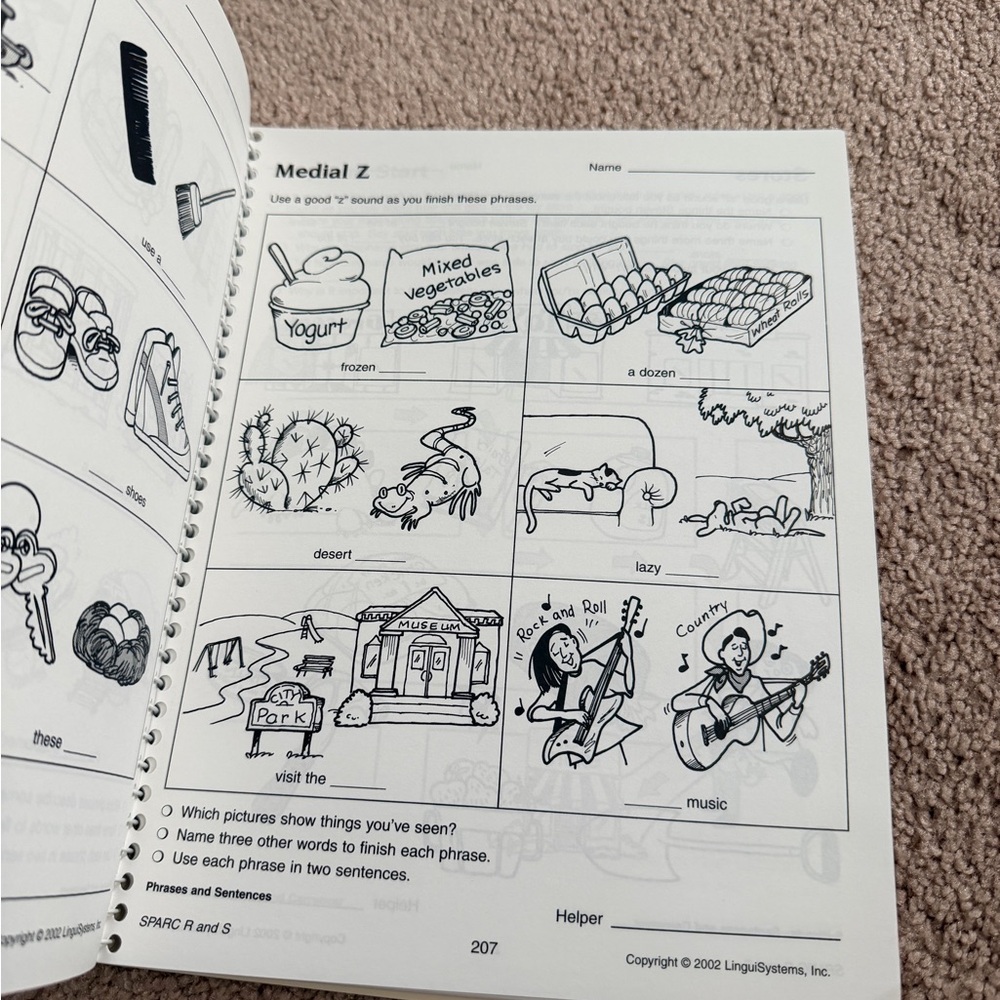SPARC R and S Workbook - Picture 5 of 7